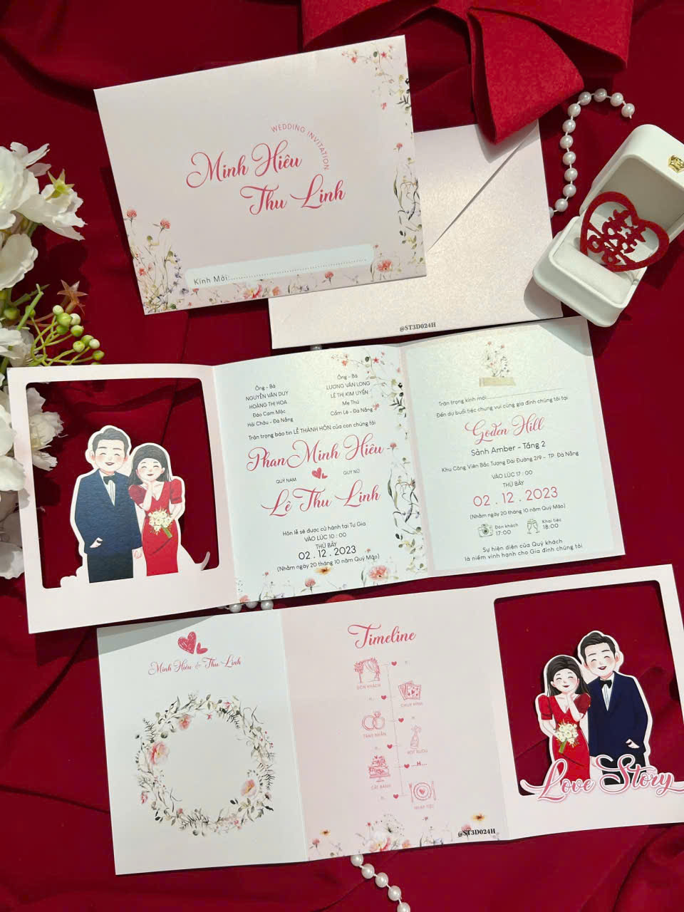 Thiệp cưới Mỹ Thanh